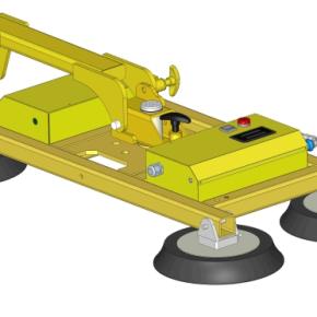 600 KG glass lifting equipment 